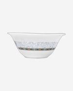 Dimlaj Wurood Large Serving Porcelain Bowl (Gold & Green)