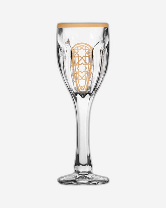 Dimlaj Cordoba Set Of 6 Pcs Flute Stems (Gold)