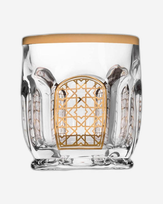 Dimlaj Cordoba Set of 4 Pcs Short Tumblers (Gold)