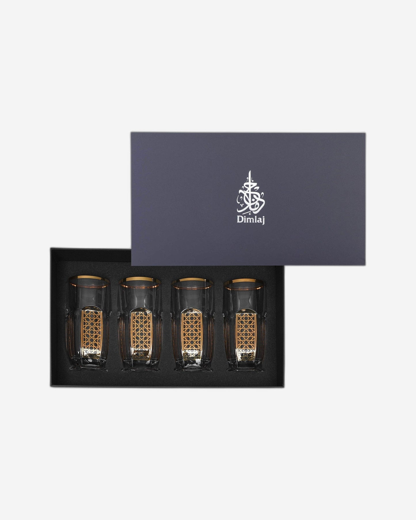Dimlaj Cordoba Tumblers 4Pc Gold
