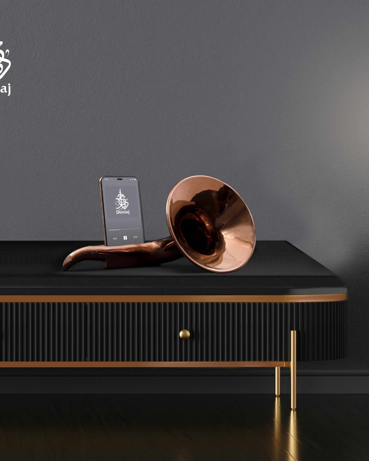 Dimlaj Megaphone Copper