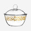 Dimlaj Kareem Serving Bowl with Lid Gold