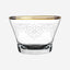 Dimlaj Perla Cawa Cups 6Pc Crystal Gold