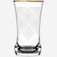 Dimlaj Perla Tumblers 6Pc Crystal Gold