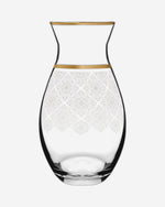 Dimlaj Perla Crystal Vase (Gold)