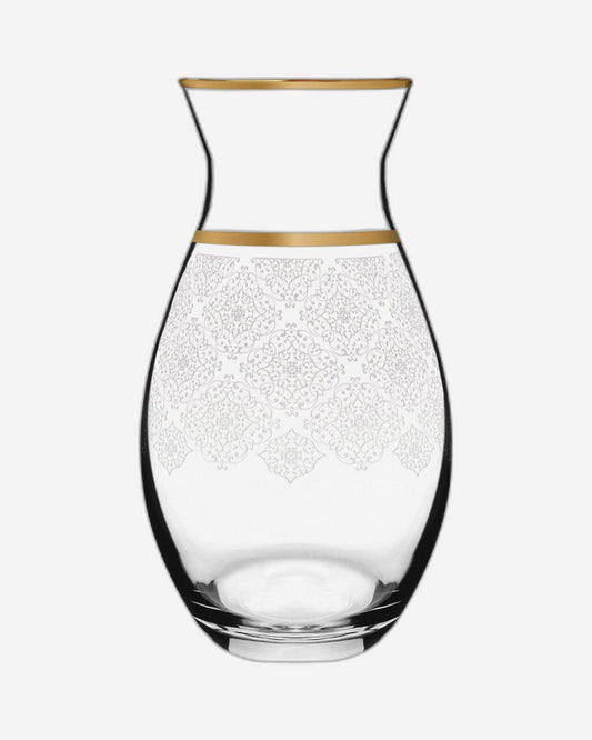 Dimlaj Perla Crystal Vase (Gold)