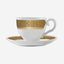 Dimlaj Cordoba Turkish Coffee Cups 6Pc Gold