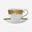 Dimlaj Cordoba Tea Cups 6Pc Gold