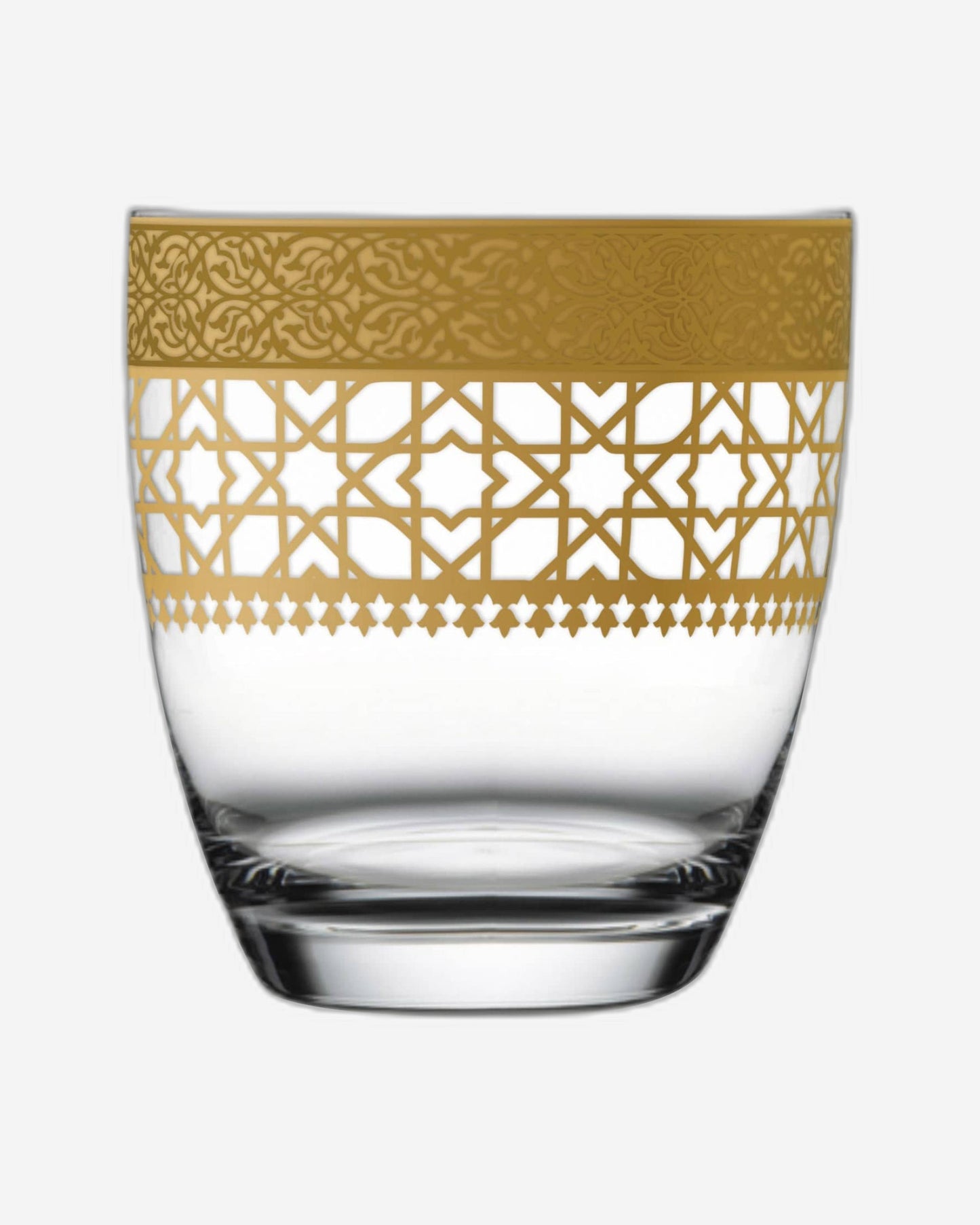 Dimlaj Cordoba Short Tumblers 6Pc Gold