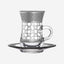Dimlaj Cordoba Tea Cups 6Pc Platinum