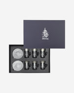 Dimlaj Cordoba Set of 6 Pcs Tea Cups (Platinum)