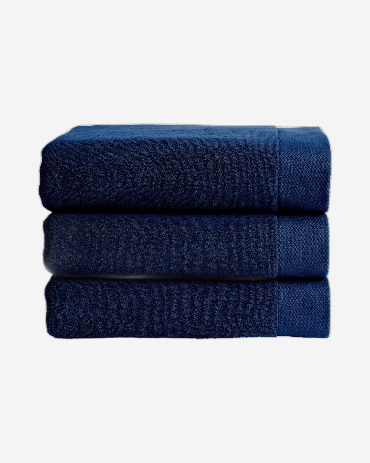 Christy "Luxe" Bath Towels Collection in Navy Blue