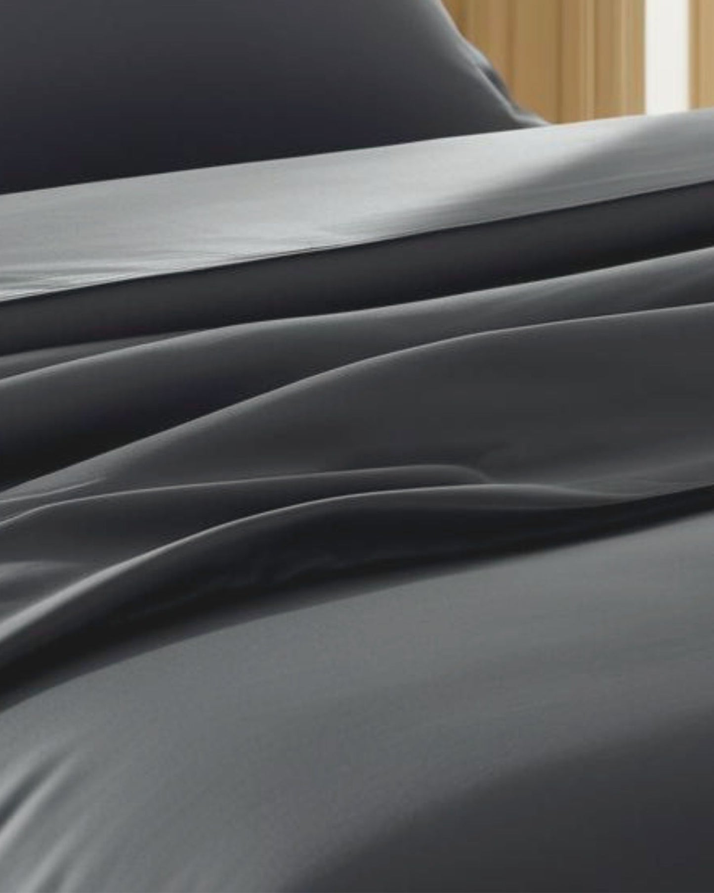 Sleep City "800TC Plain Dyes" Bed Linen in Warm Grey