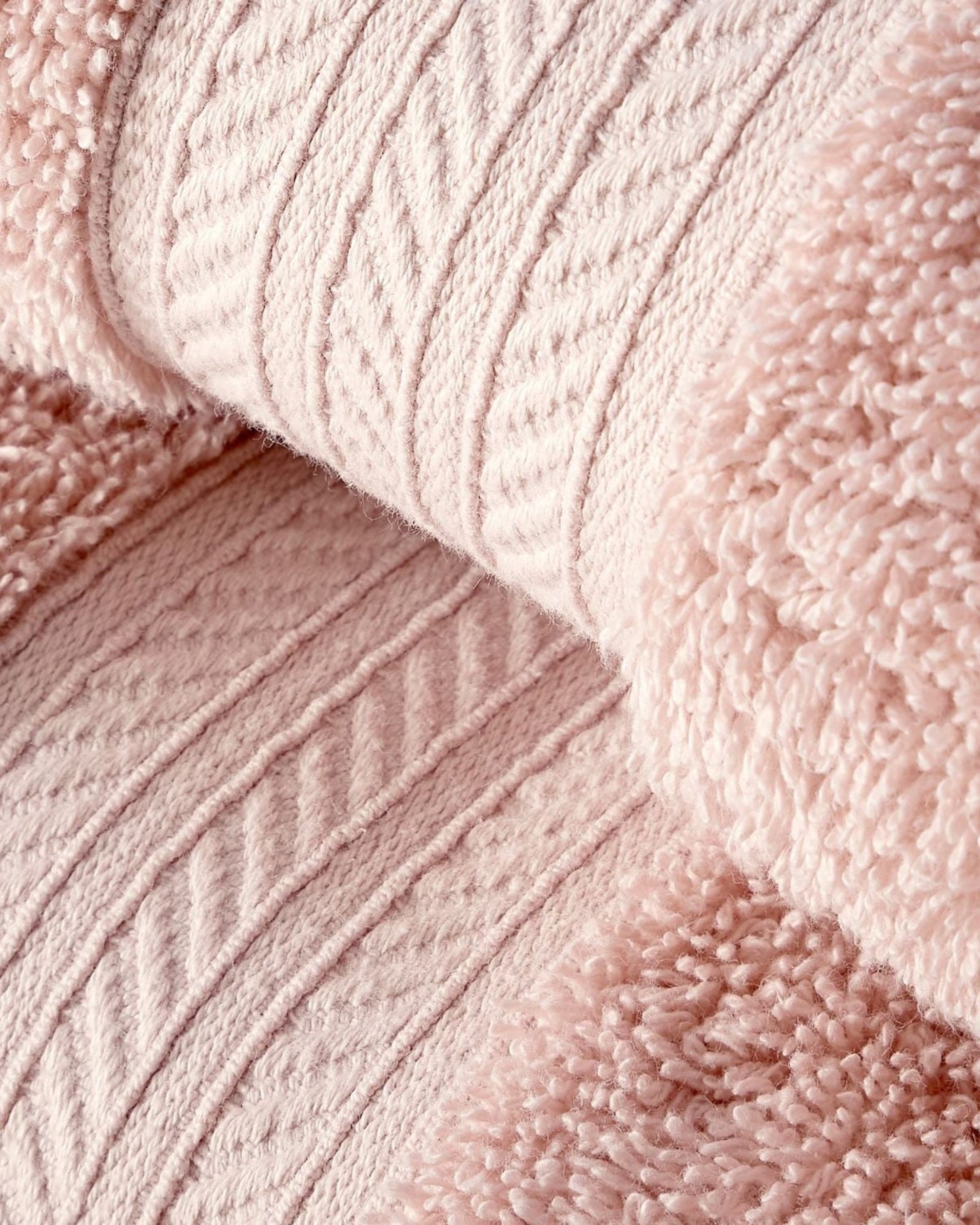 Christy "Renaissance" Egyptian Cotton Bath Towels Collection in Petal Pink