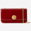 Jasper Conran Celia Patent Chain Strap Evening Bag in Red