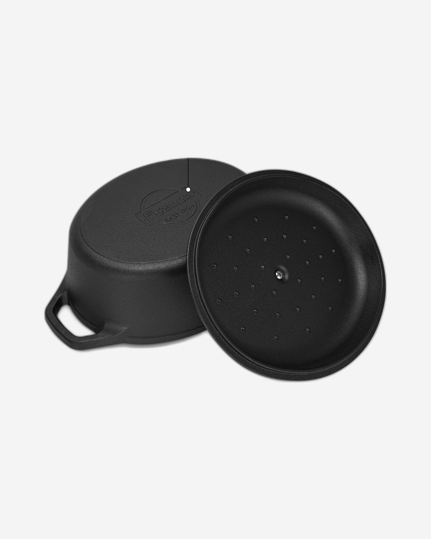 Fissman Cast Iron Casserole 6 Liters With Lid