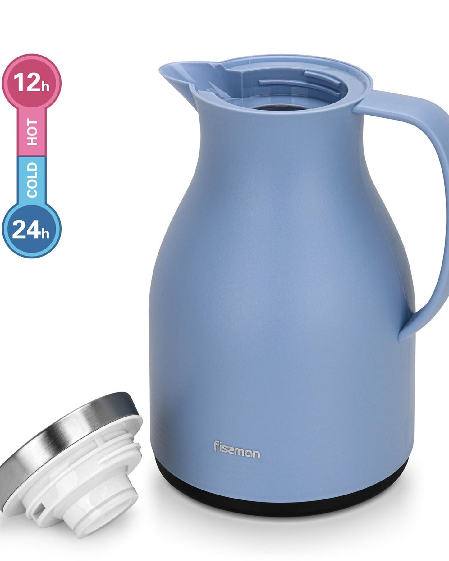 Fissman Vacuum Flask Violet 1000ml