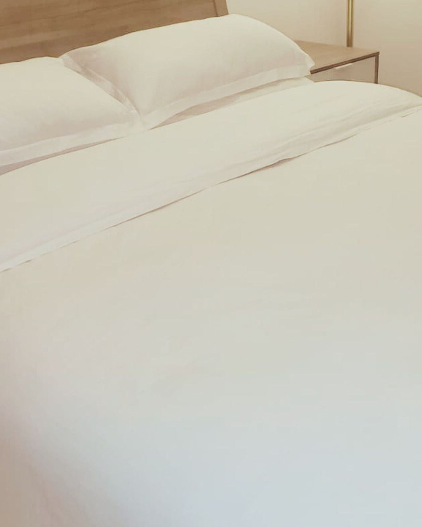 Linen Obsession "Real Hotel Linen" 500 Thread Count Cotton Sateen in White