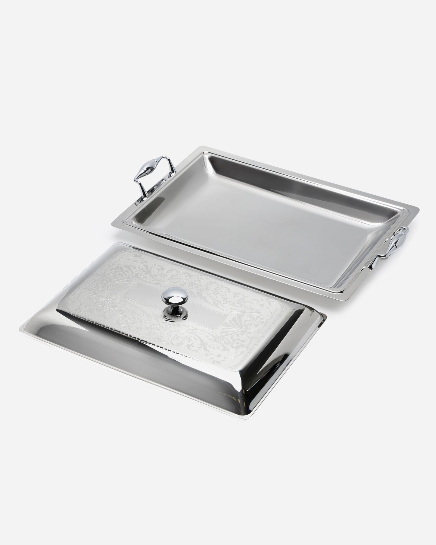 Tresors Isabel Inox Rect Tray Cm 45X31.5