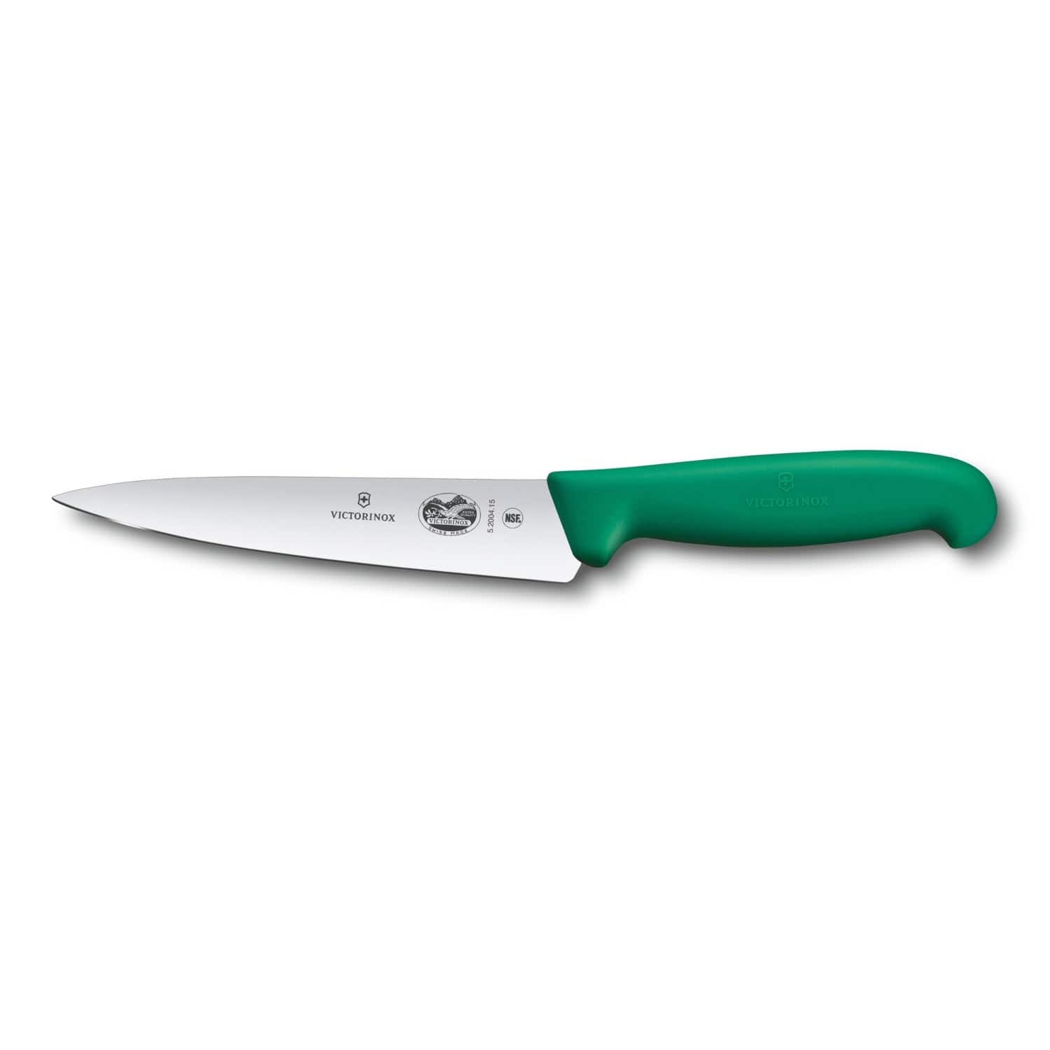 Victorinox Carving Knife Red Fibrox Handle, Blade 25cm - 5.2004.25