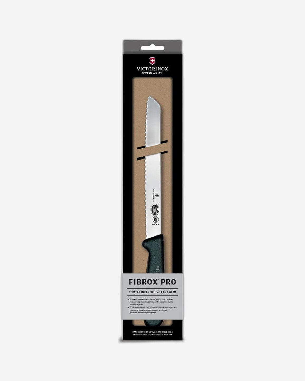 Victorinox Fibrox Bread Knife 21cm Black