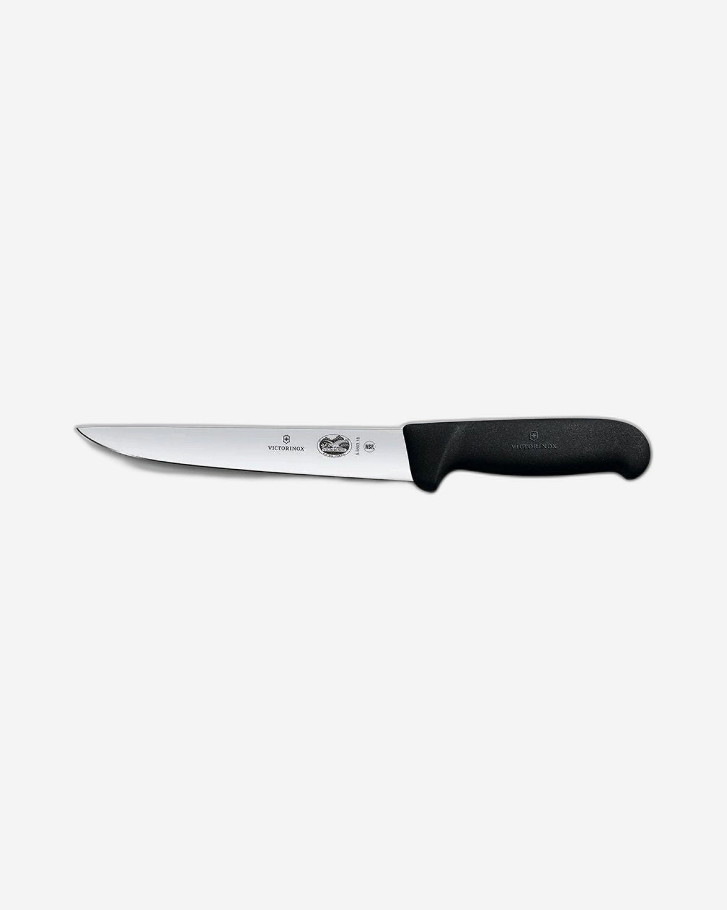 Victorinox Fibrox Sticking Knife 18Cm Straight Black 5.5503.18