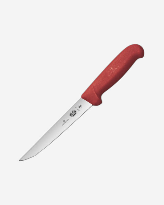Victorinox Fibrox Boning Knife 15Cm Straight Red - 6.6001.15