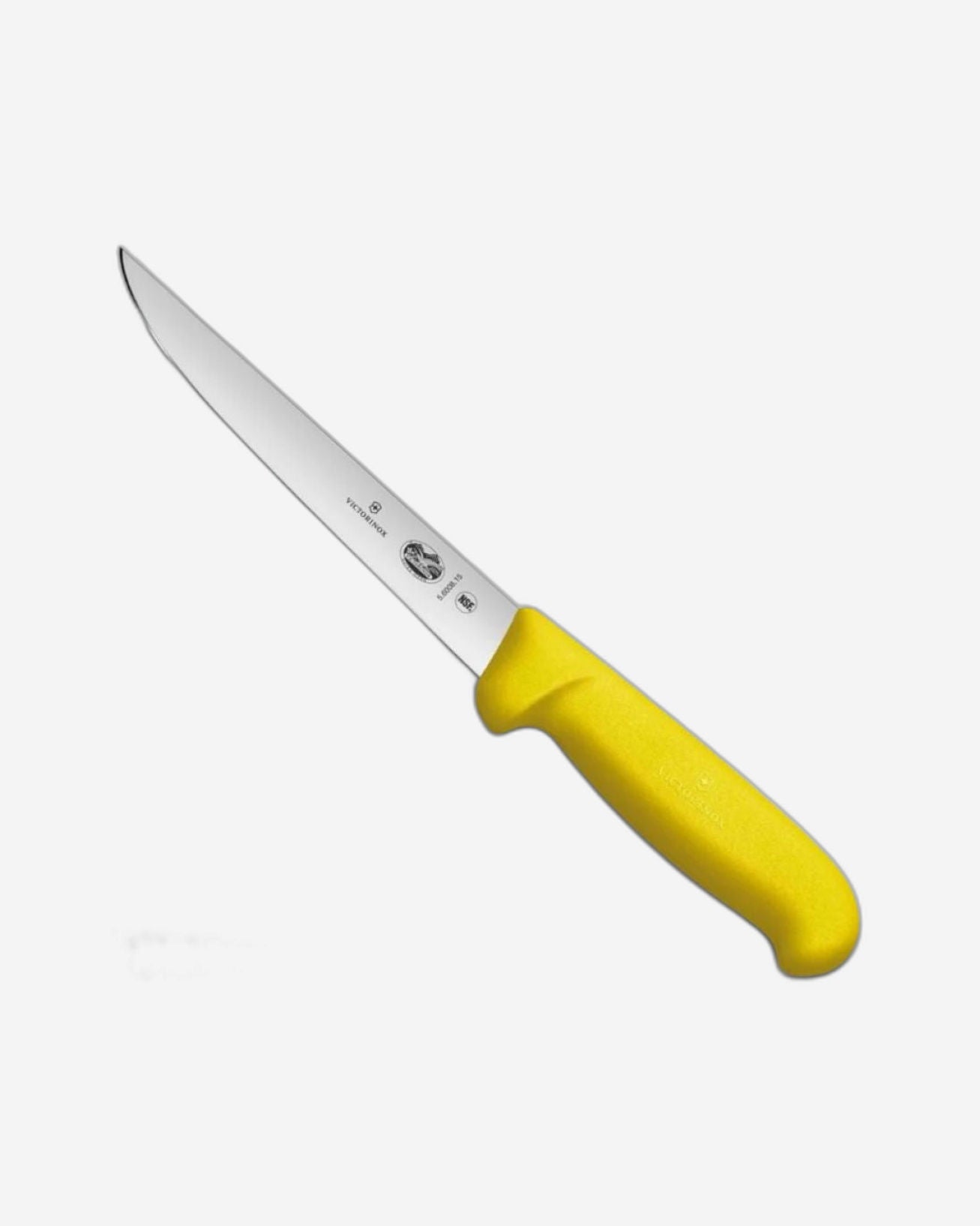 Victorinox Fibrox Boning Knife 15Cm Straight Yellow - 5.6008.15