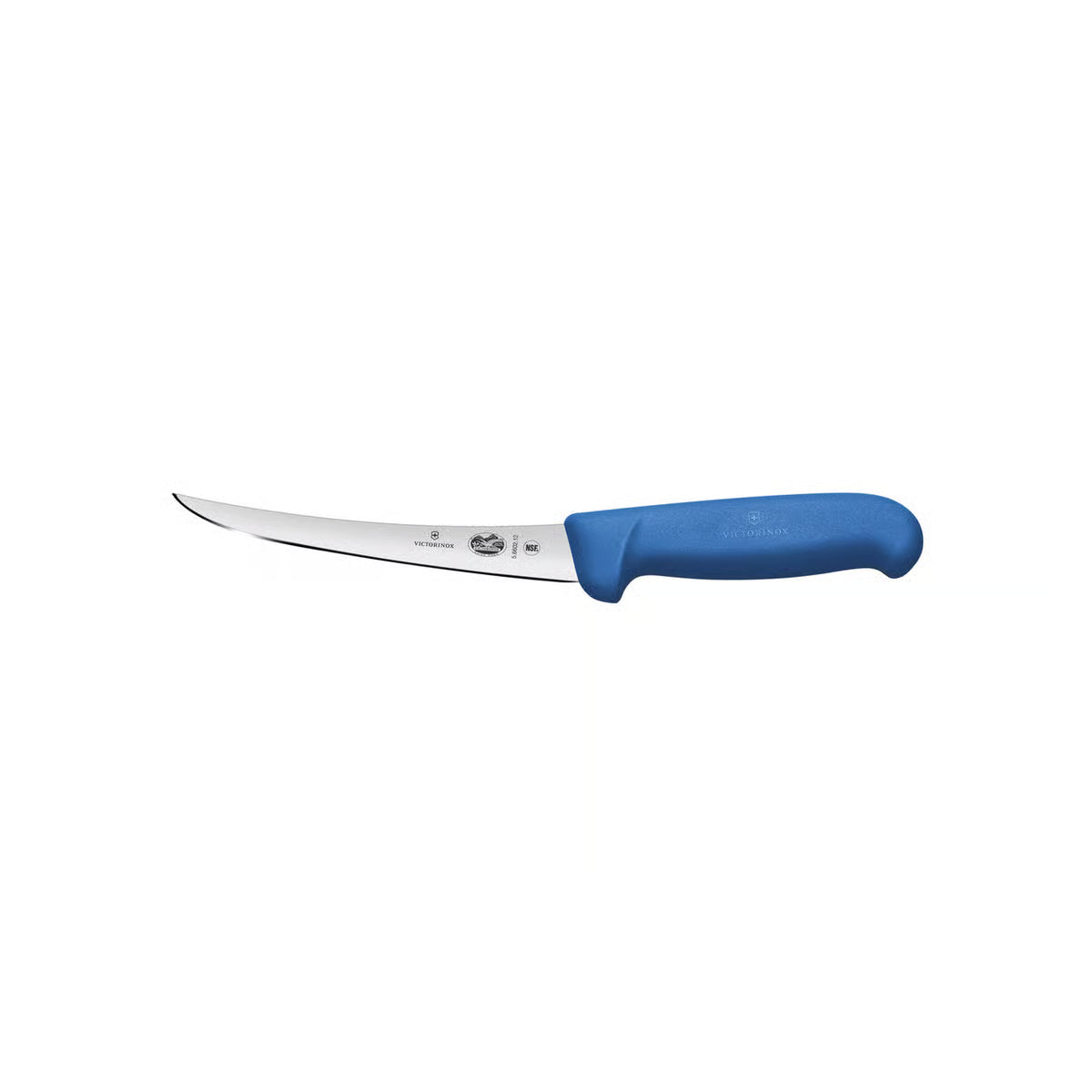 Victorinox Fibrox Boning Knife 12Cm Straight Blue 5.6602.12