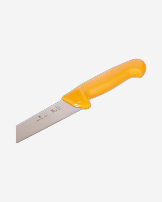 Victorinox Swibo Butcher Knife 18Cm Straight Orange Sb-Sheath - 5.8421.18