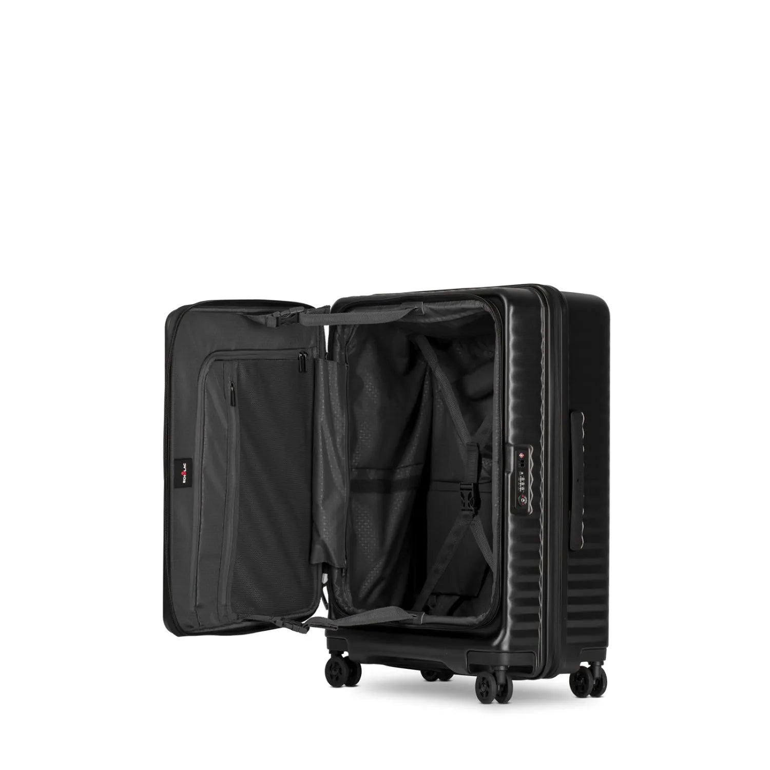 عربة حقائب تسجيل الوصول ايكولاك سيليسترا 24 بوصة اسود - PC183 اسود 24