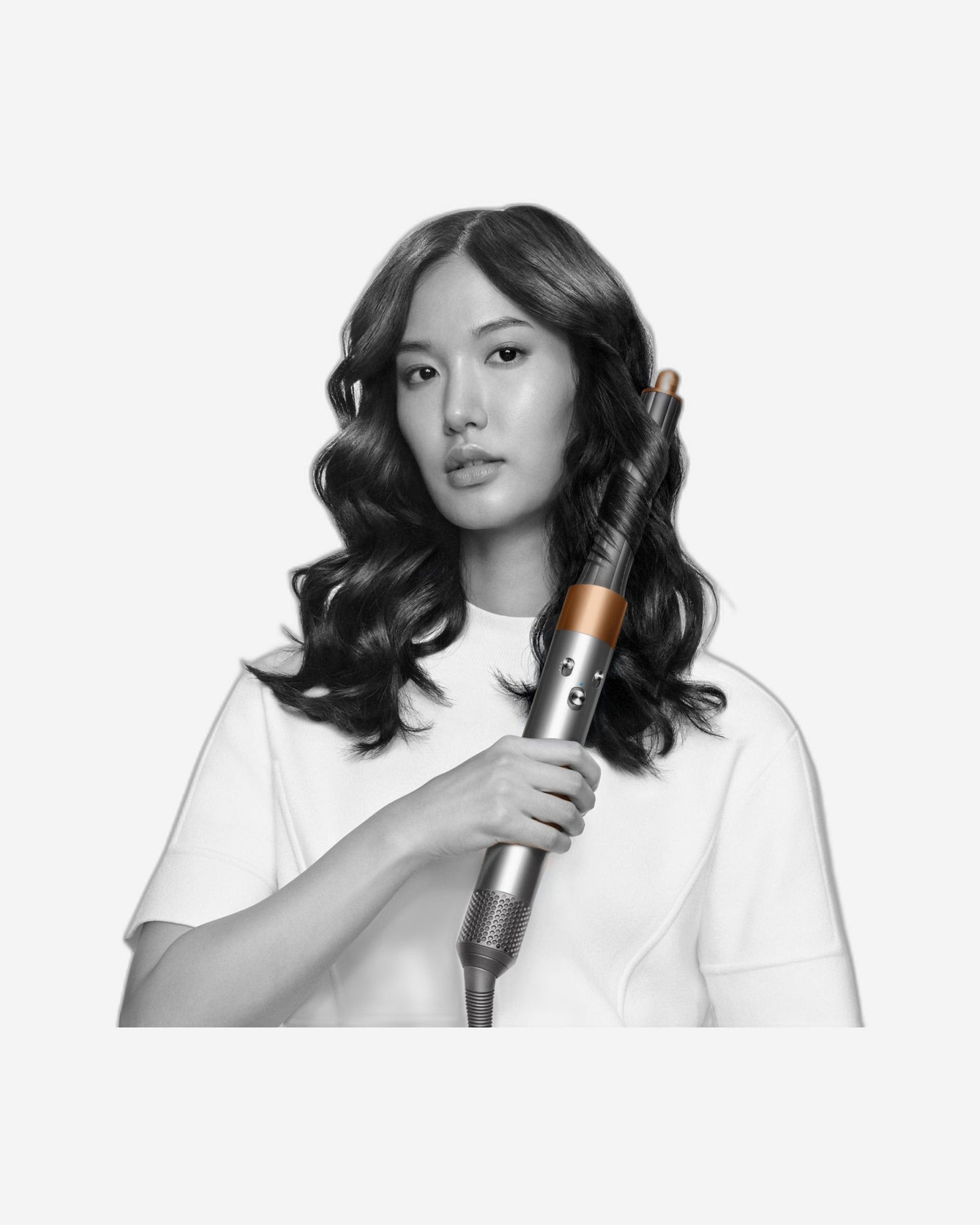Dyson Airwrap Bright Nickel and Rich Copper Multi-Styler Complete Long