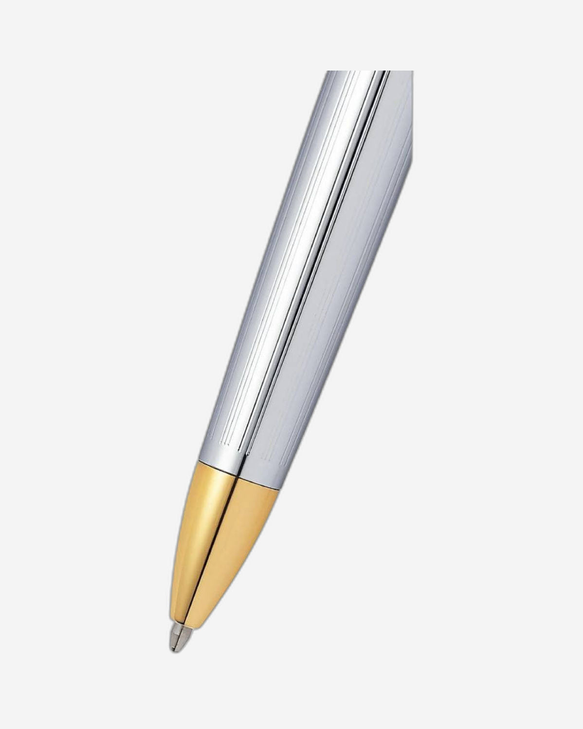 Cross Townsend Chrome Gold Plated Ballpoint Pen