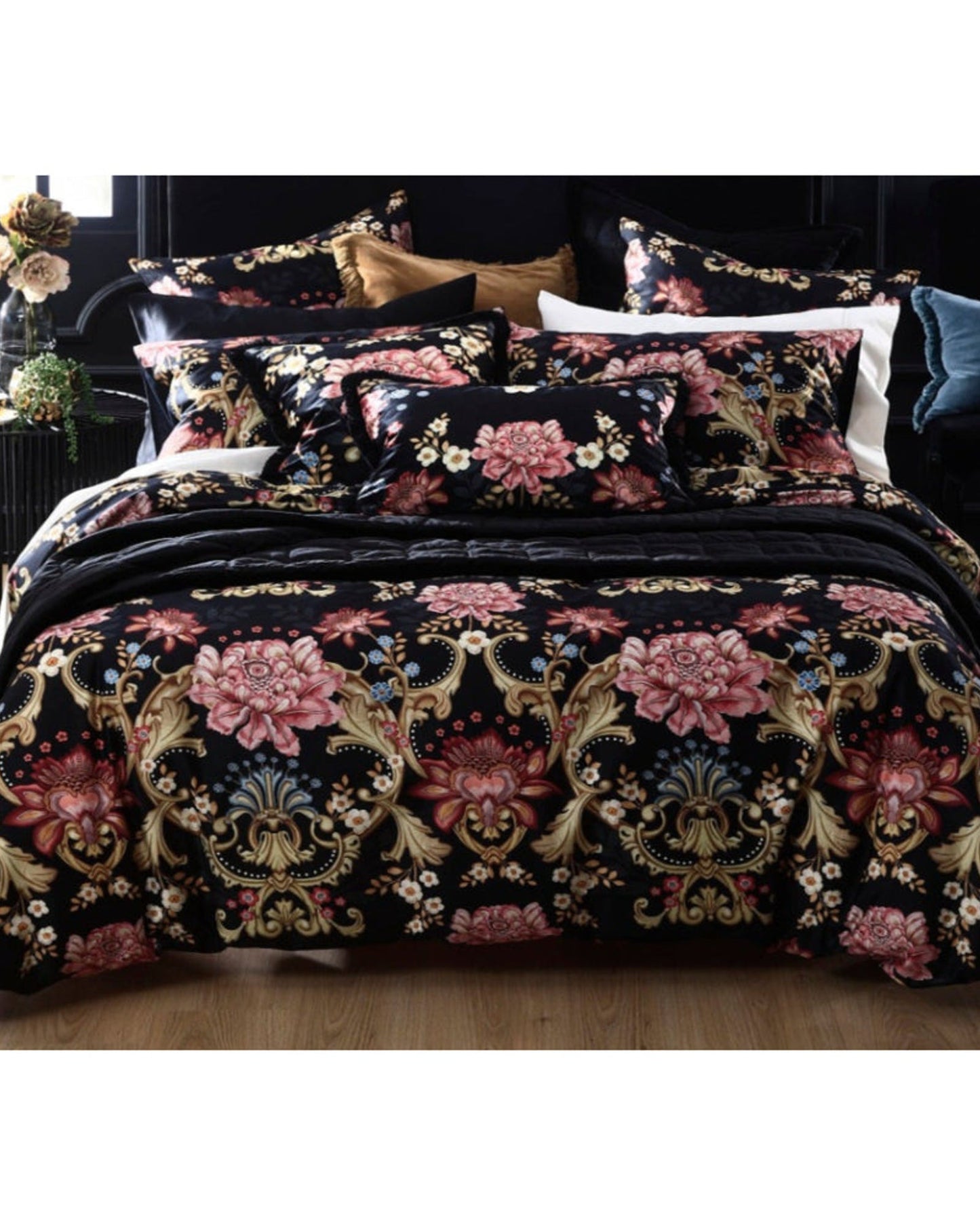 MM Linen "Medici" Super King Duvet Size 260x220 + 50x75 (2) cm