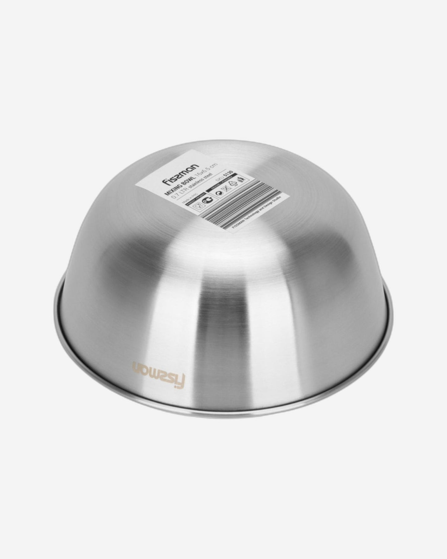 Fissman Mixing Bowl 16cm/0.7 Ltr (Stainless Steel)