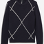 Reiss LS Wool Interest Crew Neck Jumper