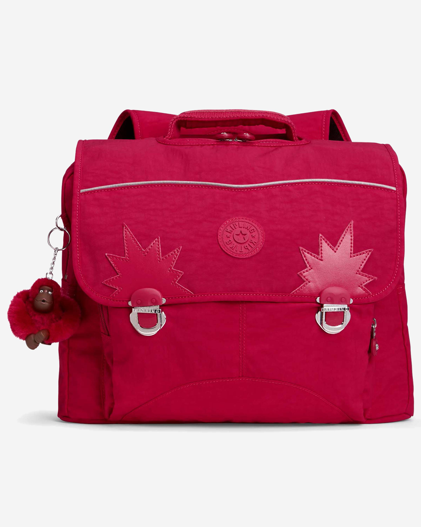 Kipling  Iniko True Pink Medium Backpack (with laptop compartment) 10920-09F