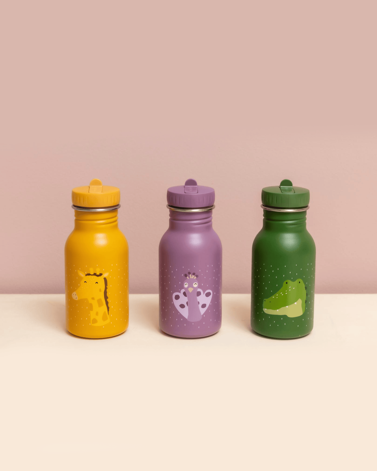 Trixie Stainless Steel Water Bottle - 350ml - Mrs.Peacock