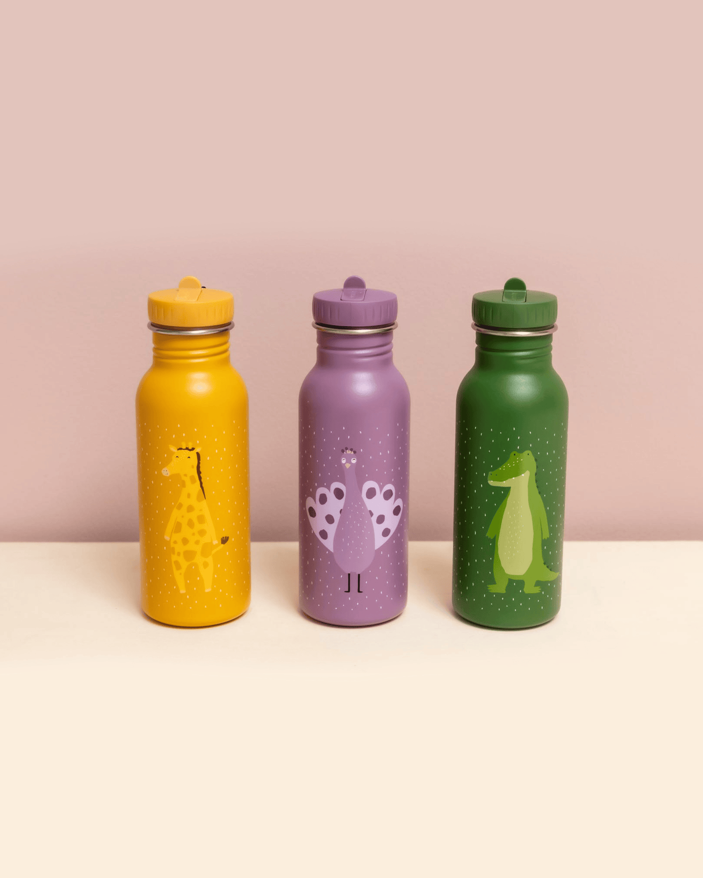 Trixie Stainless Steel Water Bottle - 500ml - Mrs.Peacock