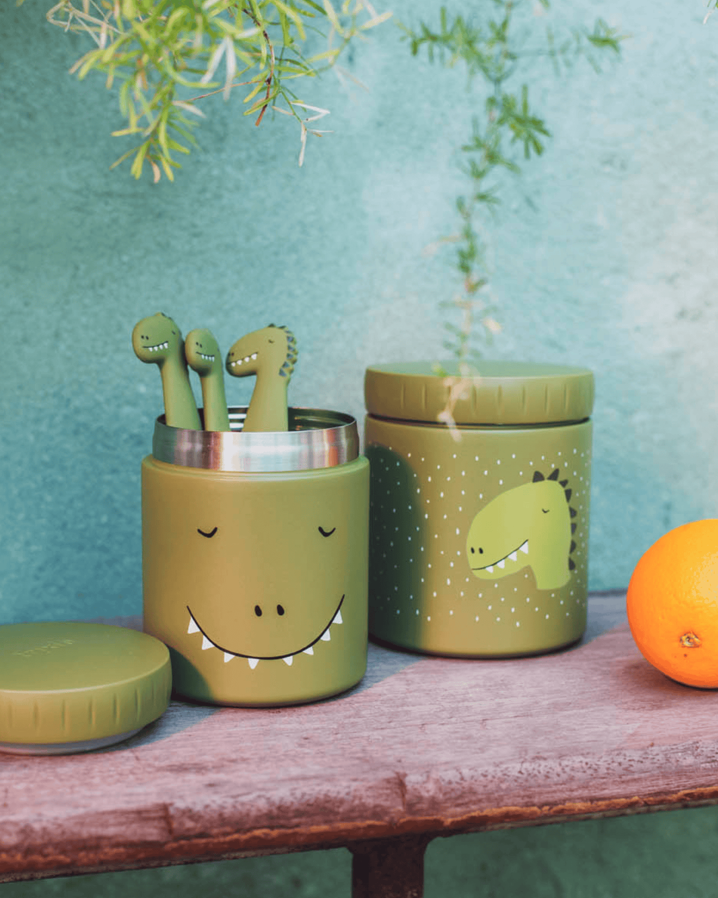Trixie Double Wall Insulated Food Jar - 500ml - Mr. Dino