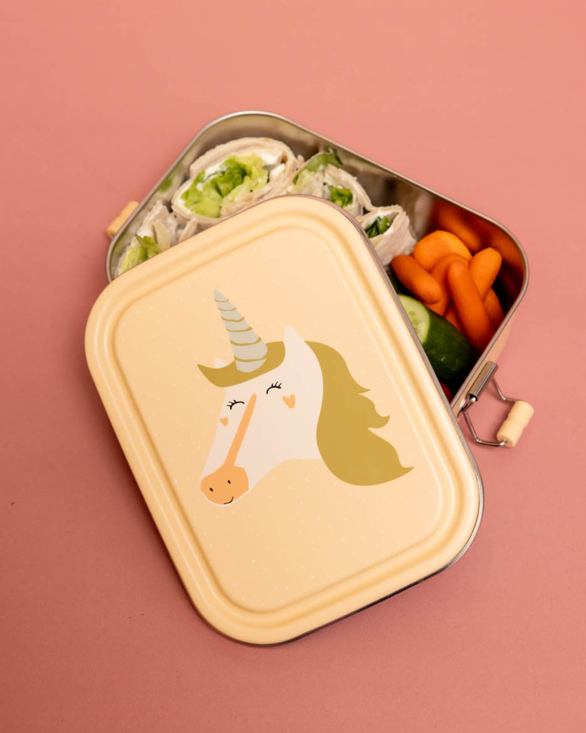 Trixie Stainless Steel Lunch Box Small - Mrs. Unicorn