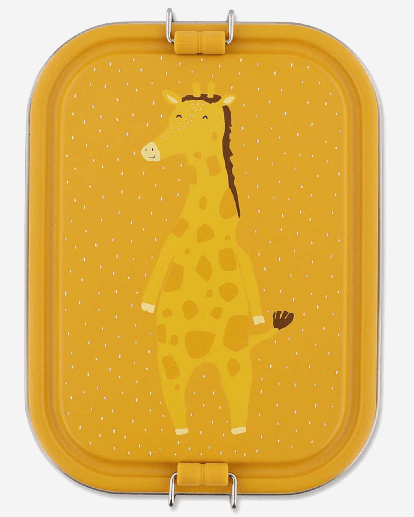Trixie Stainless Steel Lunch Box Large - 2-Compartment - Mr. Giraffe