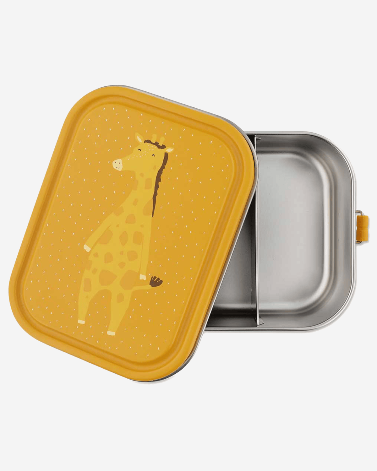 Trixie Stainless Steel Lunch Box Large - 2-Compartment - Mr. Giraffe