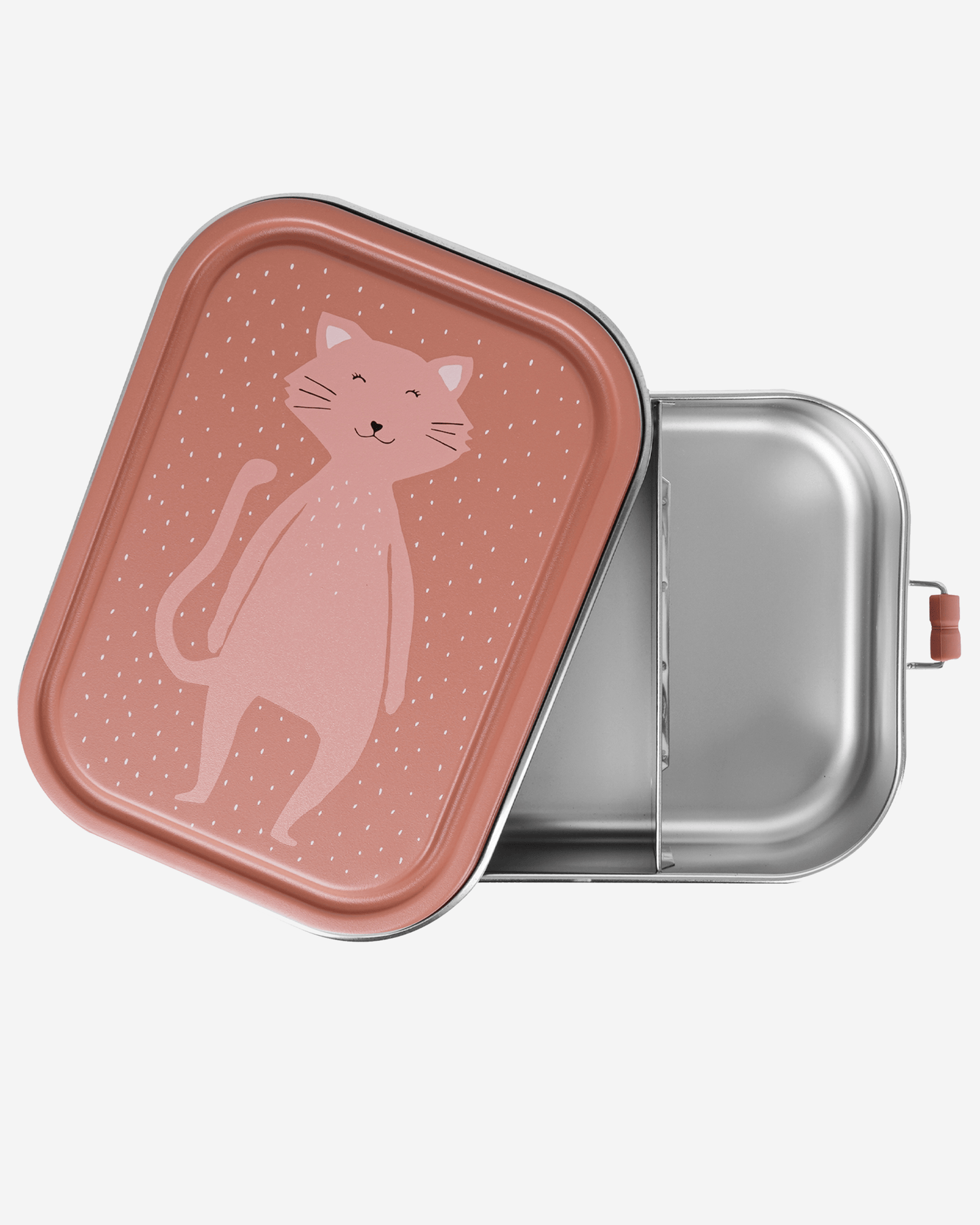 Trixie Stainless Steel Lunch Box Large - 2-Compartment - Mrs. Cat