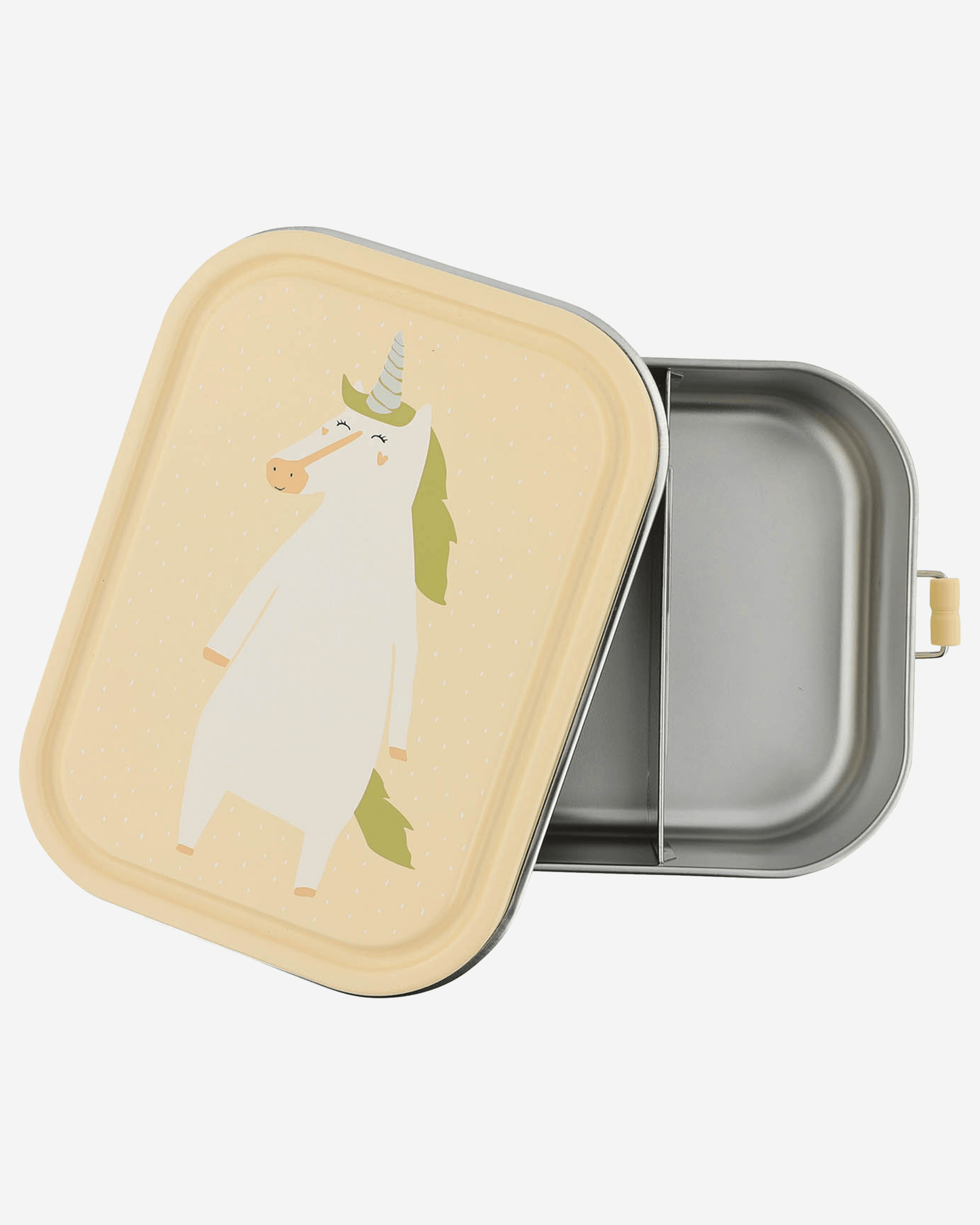 Trixie Stainless Steel Lunch Box Large - 2-Compartment - Mrs. Unicorn