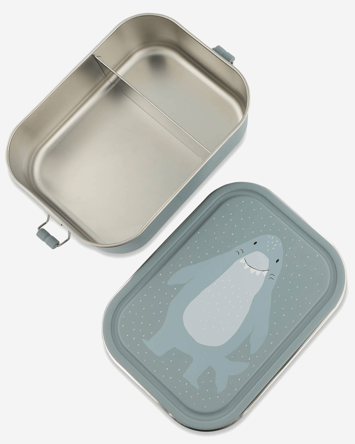 Trixie Stainless Steel Lunch Box Large - 2-Compartment - Mr. Shark