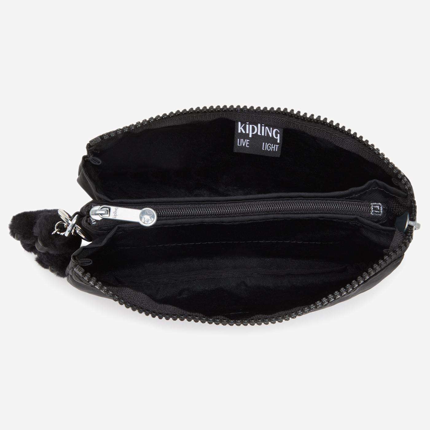 KIPLING Creativity L Black Noir Large purse 13265-P39