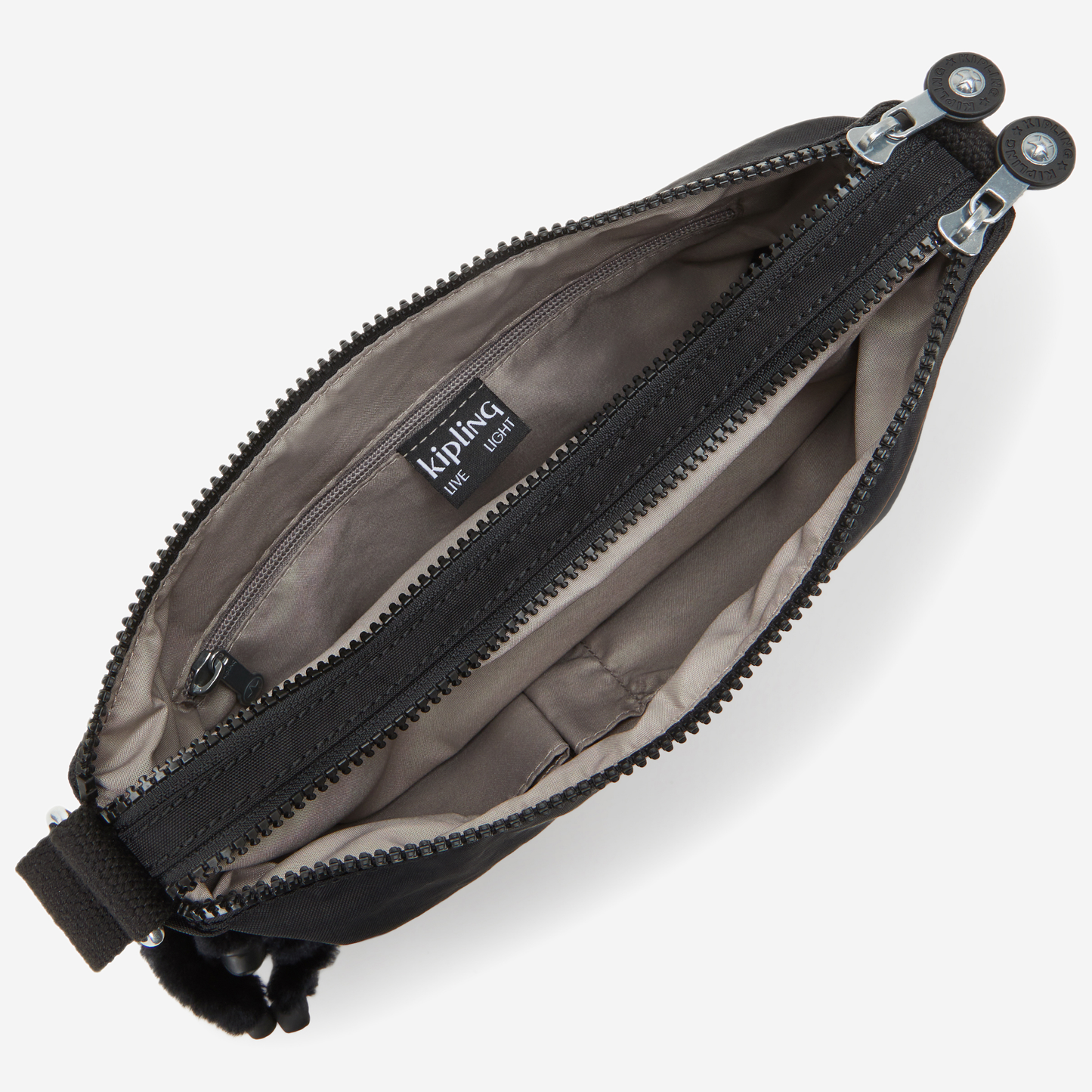 KIPLING Alvar Black Noir Medium crossbody 13335-P39