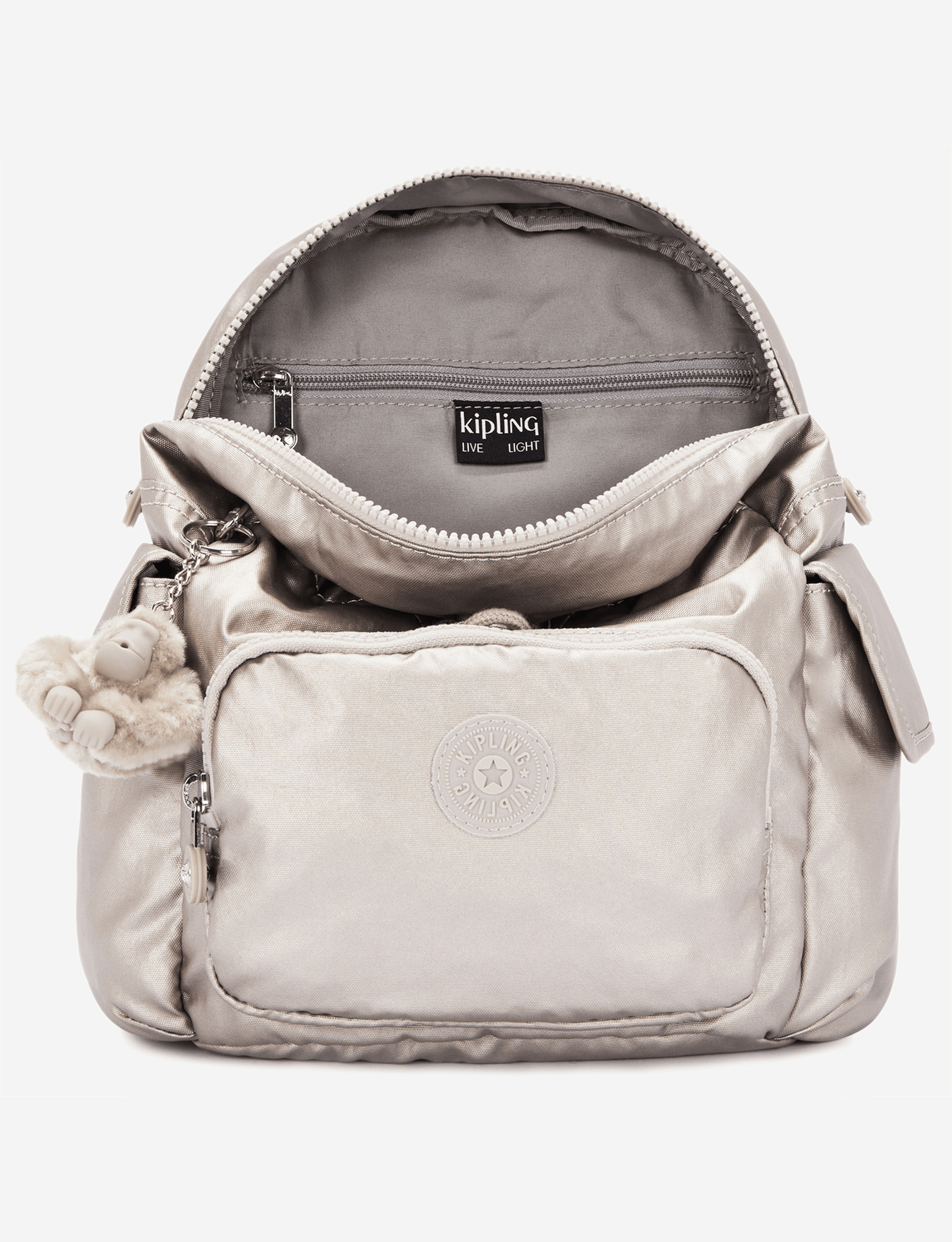 Kipling City Pack Mini Metallic Glow Small Backpack I2671-48I