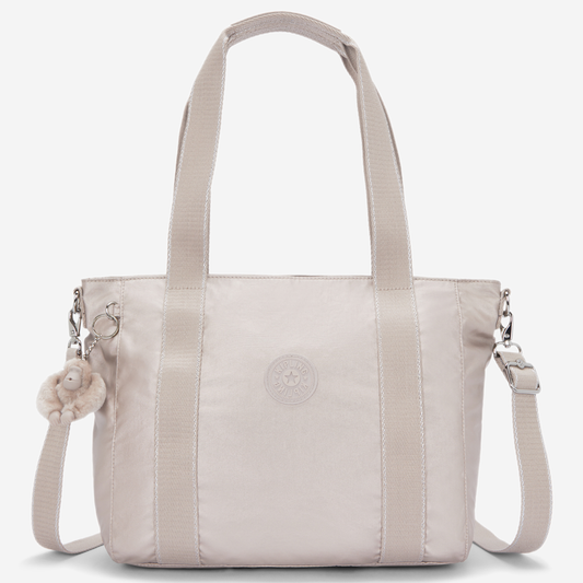 KIPLING Asseni S Metallic Glow Small tote (with removable shoulderstrap) I6232-48I